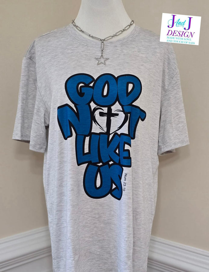God not like us