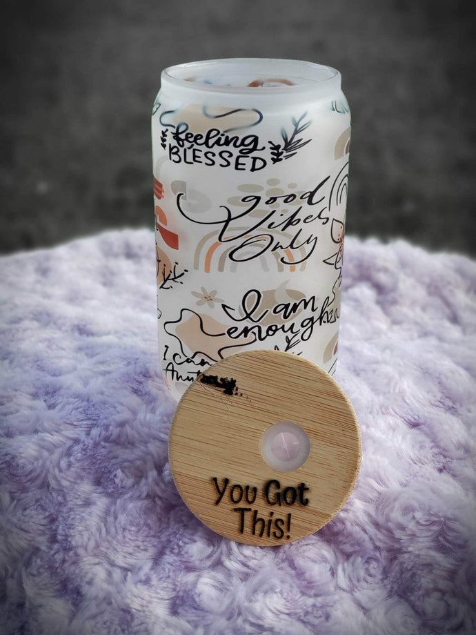 Sublimation glass cup
