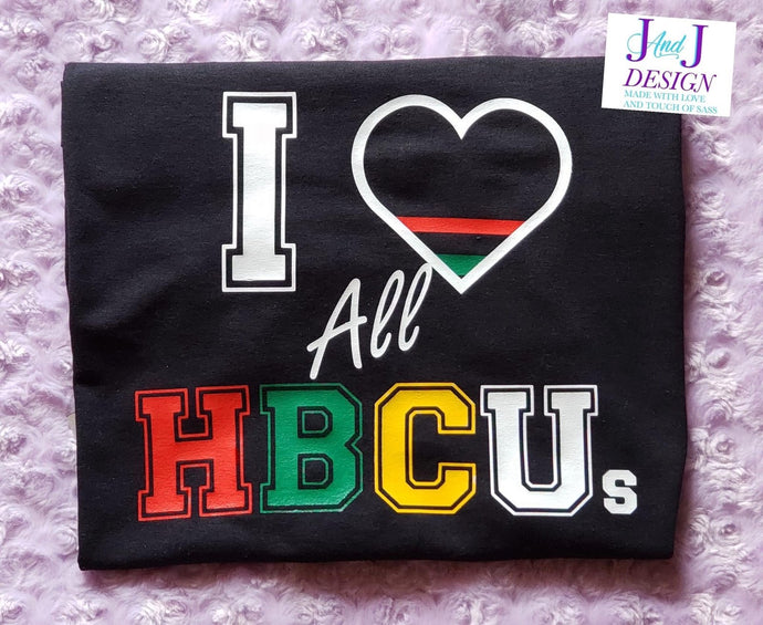 I love HBCU shirt