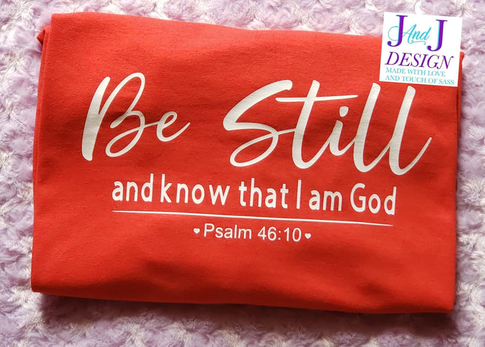 Be still