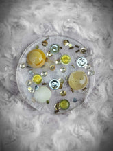 Load image into Gallery viewer, Down by the sea resin coaster
