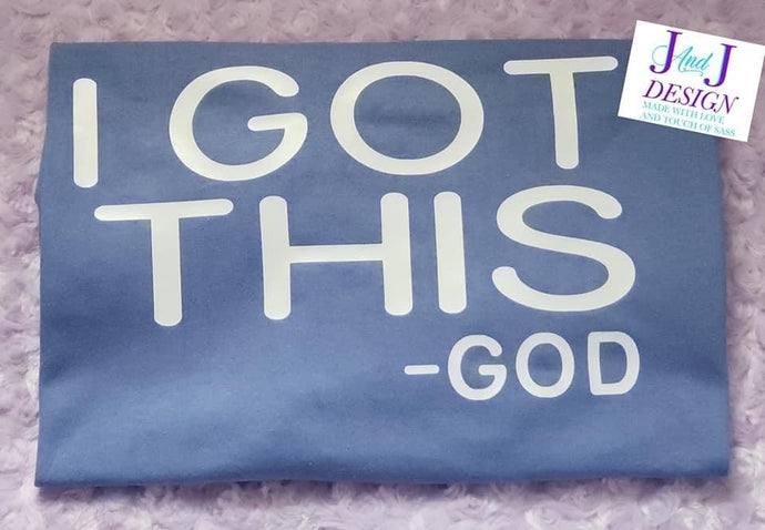 I got this- God
