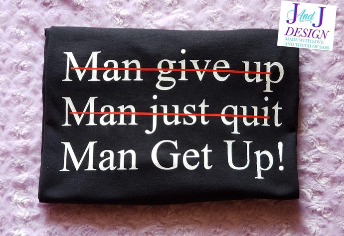 Man get up